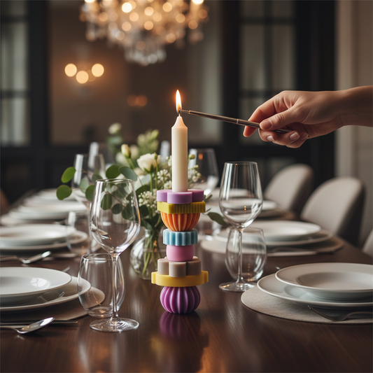 The host's secret: Why scentless candles are indispensable during dinner